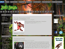 Tablet Screenshot of joshsjungle.com